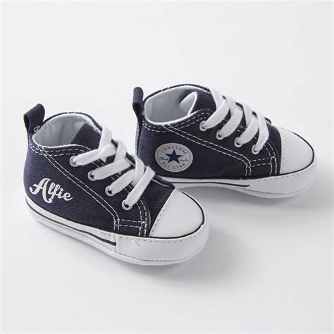 converse baby shoes with name